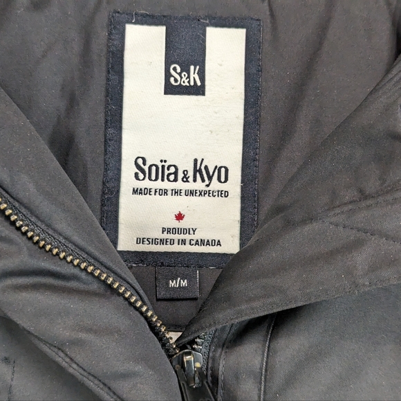 Soïa & Kyo Down Coat, Soia & Kyo Parka, Women's Medium - Picture 6 of 15